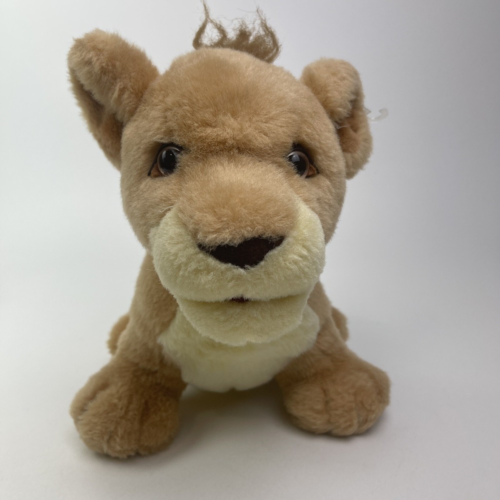 Vintage Plush Baby Lion Cub Circus Safari Zoo Wildlife Lemonwood‎ Stuffed Animal